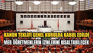 Yaz tatili kısaltılabilecek. Kanun teklifi TBMM Genel Kurulundan geçti.
