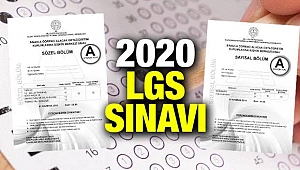 BU SEFERKİ LGS SADECE  ÖĞRENCİLERİN SINAVI OLMAYACAK