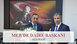 MEB'de Daire Başkanı Ataması