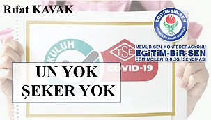 Un yok, Şeker Yok