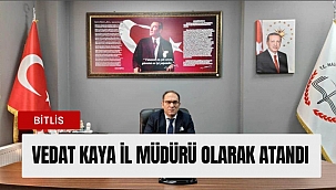 Vedat Kaya İl Millî Eğitim Müdürü Olarak Atandı ✅